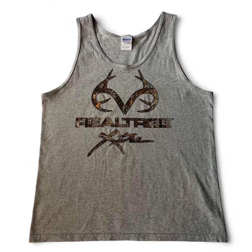 Realtree Camo Antler Graphic Tank Top.